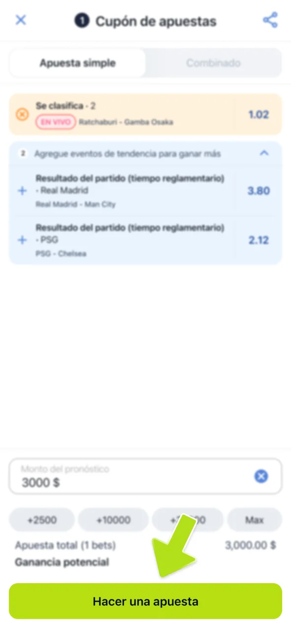 Confirma tu apuesta y gana hoy en JugaBet.